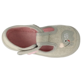 Zapatos befado niño 531P103 rosado gris 4