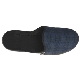 Zapatillas para hombres befado pu 089m414 azul marino a cuadros a cuadros 2