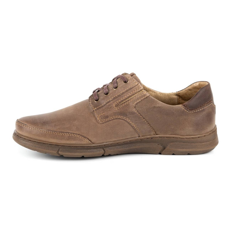 Polbut Zapatos casuales de hombre J55 marrón 1