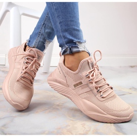 Deportivas ligeras de mujer Big Star KK274348 rosa 2