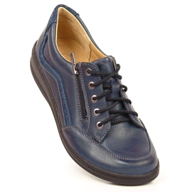 Cómodos zapatos mujer azul marino Helios 2