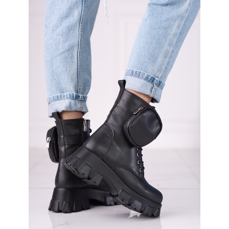 Bolsos negros de mujer con bolso Shelovet 1