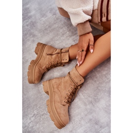 PS1 Botines Camel Marley De Ante marrón 12