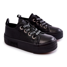 Deportivas Infantiles de Piel Big Star KK374061 Negro 3