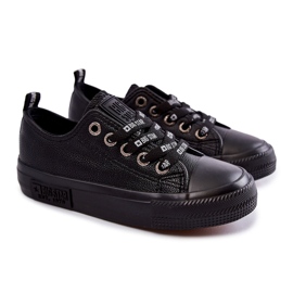Deportivas Infantiles de Piel Big Star KK374057 Negro 6