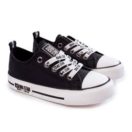 Deportivas Infantiles de Piel Big Star KK374039 Negro 7
