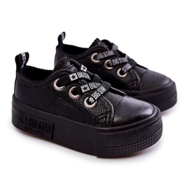 Deportivas Infantiles de Piel Big Star KK374059 Negro 1
