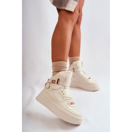 FB2 Deportivas Altas Con Aislamiento Mujer Beige Lexa 2