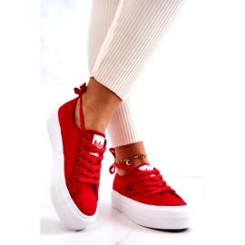 Lee Cooper LCW-22-31-0834L Rojo Zapatillas 1
