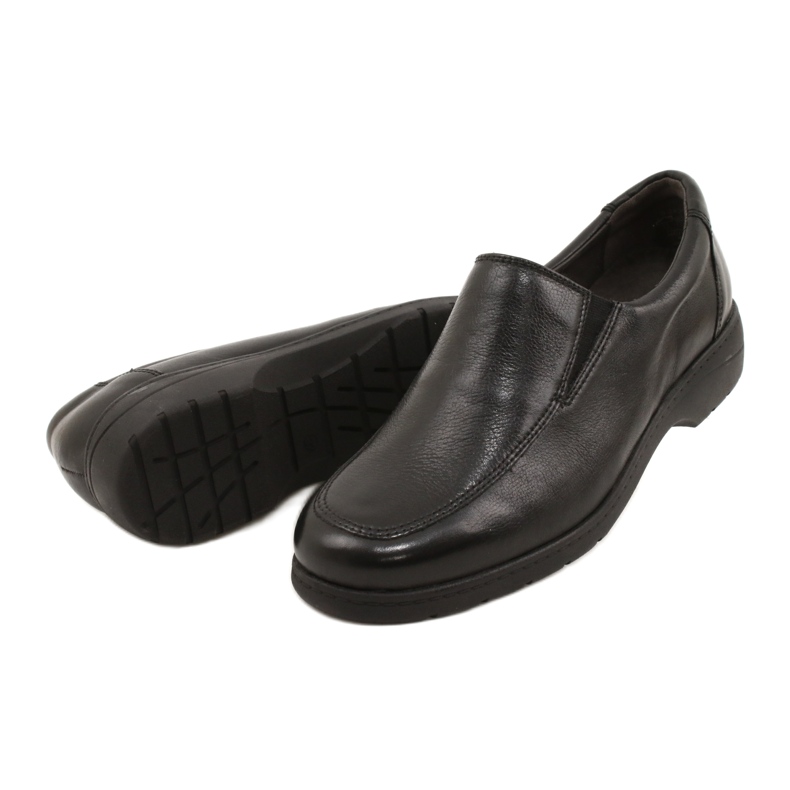 Zapatos sin cordones de mujer Caprice 24350 este H negro 4