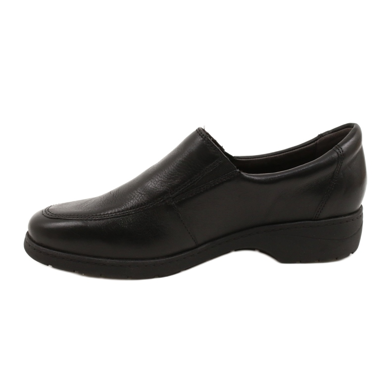 Zapatos sin cordones de mujer Caprice 24350 este H negro 2