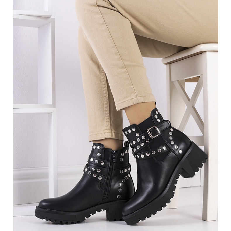 Botas Kinecardine negras negro 1