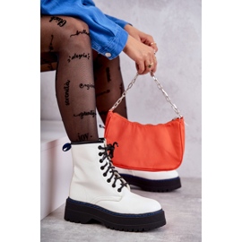 Botas Atadas Mujer Glany Blanco Callie 4
