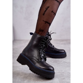 Botas Atadas Mujer Glany Negro Callie 1