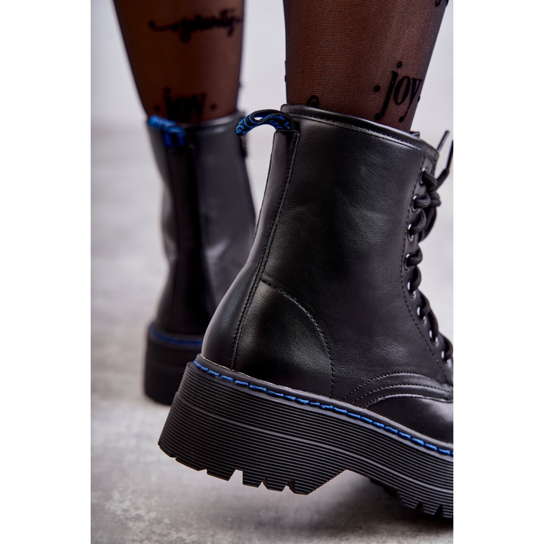 Botas Atadas Mujer Glany Negro Callie 2