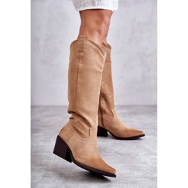 WS1 Botas Camperas Ante Beige Casey 1 WS1 Botas Camperas Ante Beige Casey 1