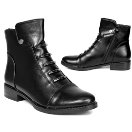 Negro Botas con aislamiento de mujer Jezzi JEZ52A 5