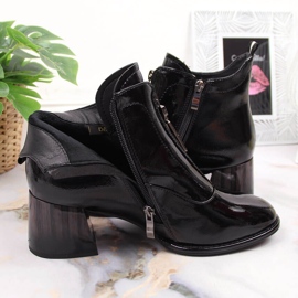S.Barski Botas de charol negro de S. Barski 4
