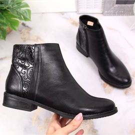 M. DASZYŃSKI Black Daszyński SAN4A botas con aislamiento negro para mujer 1 M. DASZYŃSKI Black Daszyński SAN4A botas con aislamiento negro para mujer 1