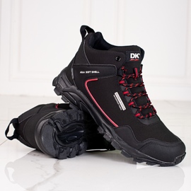 Zapatos de trekking altos de mujer DK negro 2