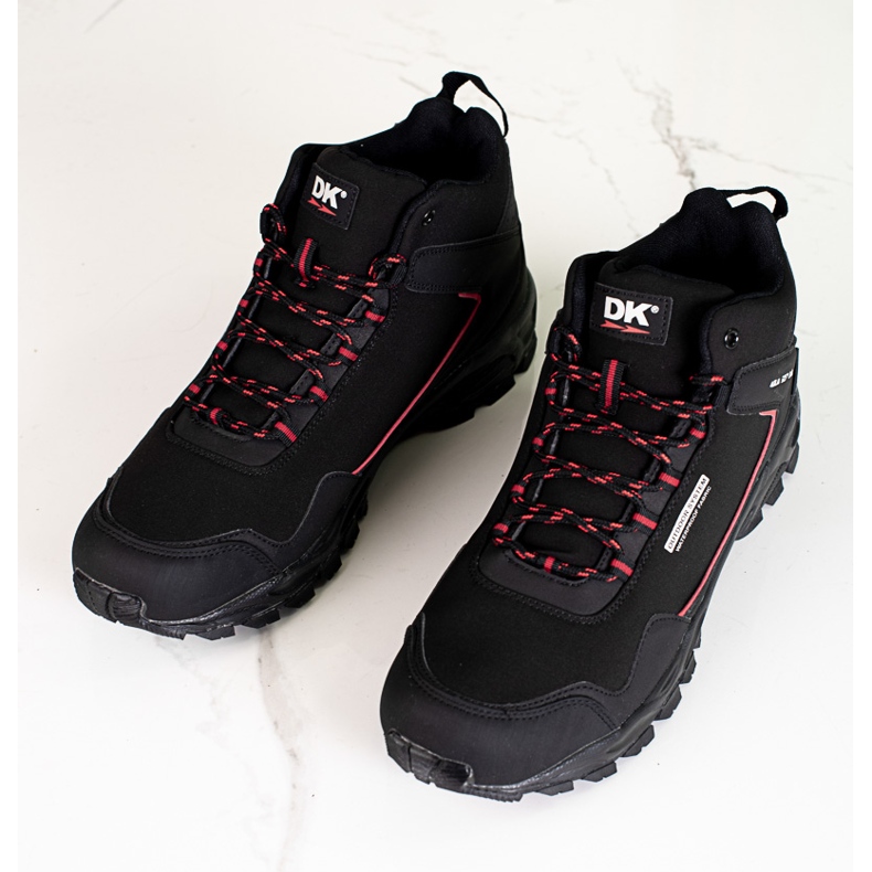 Zapatos de trekking altos de mujer DK negro 1