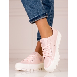 Zapatillas de mujer Big Star KK274047 rosado 2