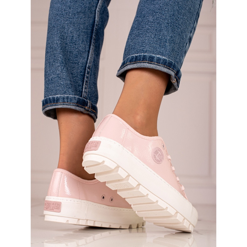 Zapatillas de mujer Big Star KK274047 rosado 1