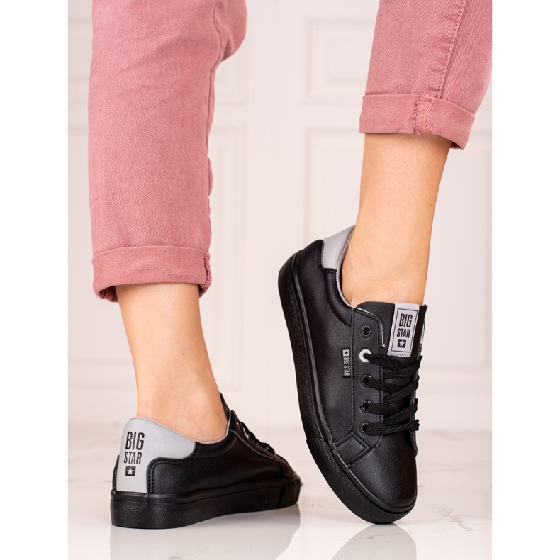 Zapatillas de mujer Big Star EE274314 negro 1