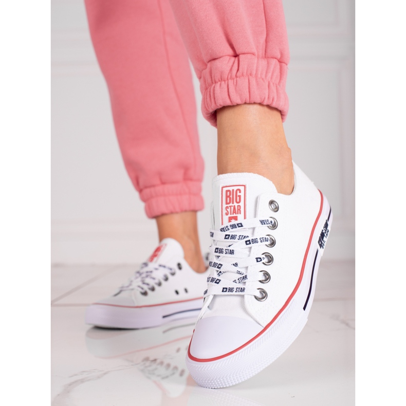 Zapatillas de mujer Big Star KK274101 blanco 1
