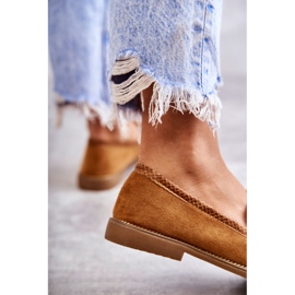 FB2 Mocasines Mujer Ante Cadena Camel Nolie marrón 4