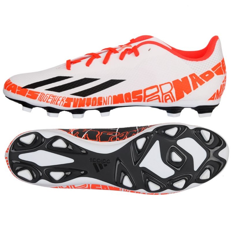 Zapatillas Adidas X Speedportal.4 Messi FxG M GW8397 blanco blanco 1