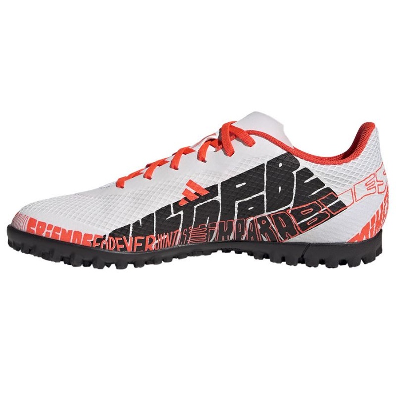 Zapatillas Adidas X Speedportal.4 Messi Tf M GW8401 blanco blanco 2 Zapatillas Adidas X Speedportal.4 Messi Tf M GW8401 blanco blanco 2