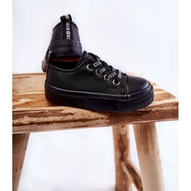 Deportivas Infantiles de Piel Big Star KK374061 Negro 5