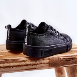 Deportivas Infantiles de Piel Big Star KK374061 Negro 6
