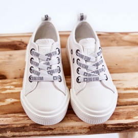 Deportivas Infantiles de Piel Big Star KK374060 Blanco 4