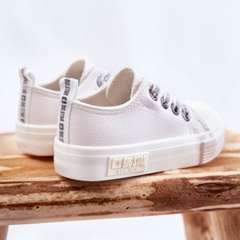 Deportivas Infantiles de Piel Big Star KK374060 Blanco 6