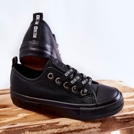 Deportivas Infantiles de Piel Big Star KK374057 Negro 3