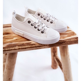 Deportivas Infantiles de Piel Big Star KK374056 Blanco 2