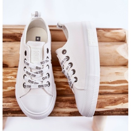 Deportivas Infantiles de Piel Big Star KK374056 Blanco 5