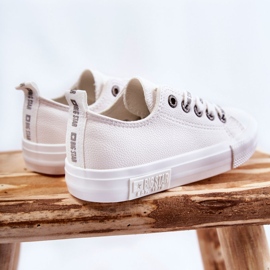 Deportivas Infantiles de Piel Big Star KK374056 Blanco 4