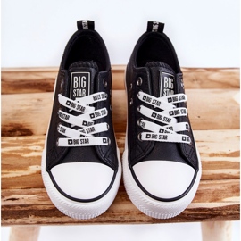 Deportivas Infantiles de Piel Big Star KK374039 Negro 6