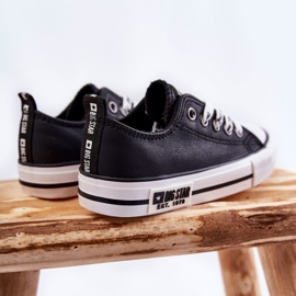 Deportivas Infantiles de Piel Big Star KK374039 Negro 4