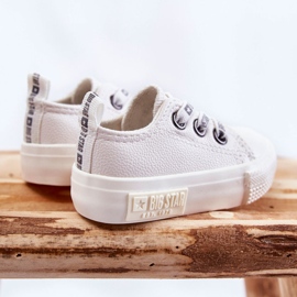 Deportivas Infantiles de Piel Big Star KK374058 Blanco 5