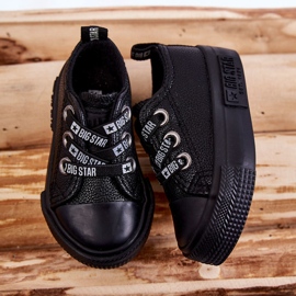 Deportivas Infantiles de Piel Big Star KK374059 Negro 2