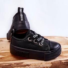 Deportivas Infantiles de Piel Big Star KK374059 Negro 5
