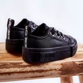 Deportivas Infantiles de Piel Big Star KK374059 Negro 4