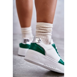 Zapatillas Deportivas Bajas De Mujer En La Plataforma Blancas Y Verdes Kyllie blanco 2 Zapatillas Deportivas Bajas De Mujer En La Plataforma Blancas Y Verdes Kyllie blanco 2