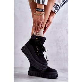 FG2 Cómodas Botas En La Plataforma Sanchio Negro 2 FG2 Cómodas Botas En La Plataforma Sanchio Negro 2