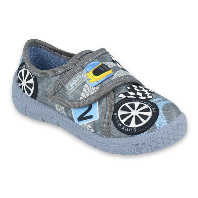 Zapatos befado niño 557P144 gris multicolor 1