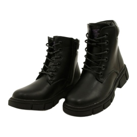 American Club Botas cálidas para trabajadores de American High negro 2